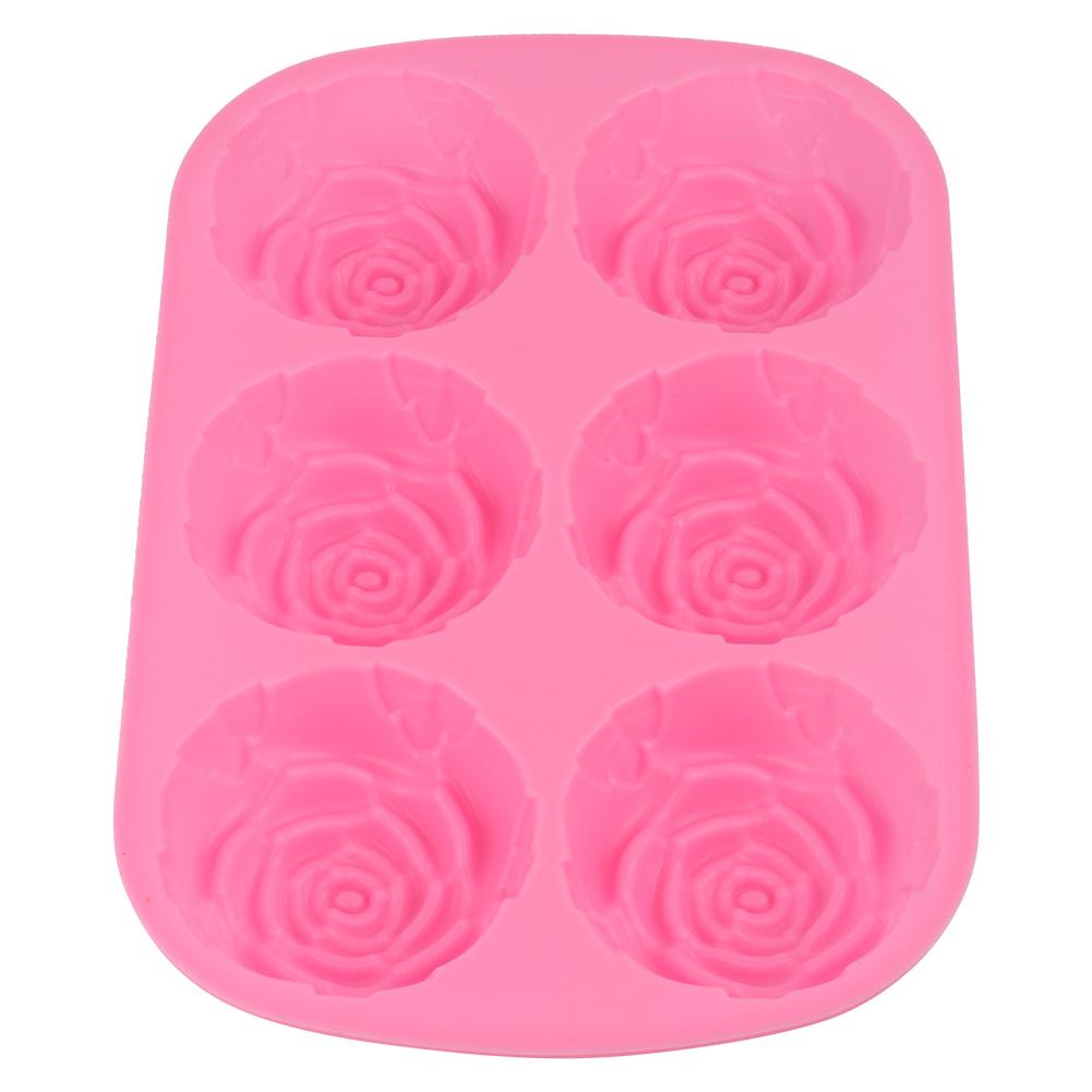 Chocolate Cake Mold, Silicone Baking Tray for Desserts, Puddings and More, Pink, Microwave Safe for , Baking Brd, Baking Tray, Decorati
