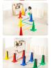 Children's Sensory Integration Training Hurdle and Jump Stand Set