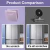 Magnetic Paper Holder Fridges Magnetic Clip Easily Access and Organize Sheets