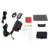 6 Gang Switch Panel Electronic Multi Color Light Control Circuit Relay System for Trucks Boats SUV