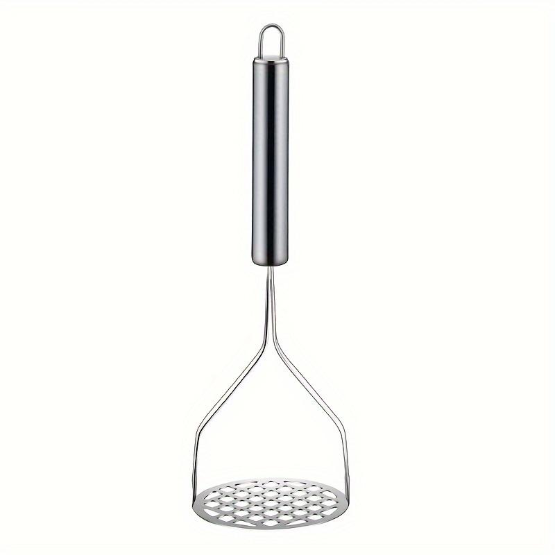 Stainless Steel Masher, Manual Potato Masher for Home Kitchen, Fruit and Vegetable Crusher, Baby Food Preparation Tool