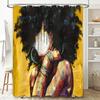 Boho Shower Curtain Nature Landscape Art Washable Bathroom Decor Farmhouse Home Textile Modern Abstract Wall Hanging Backdrop