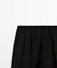 Masimodutti Fluid Pintuck Wide Leg Pants