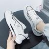 Four seasons mesh surface breathable sports shoes non-slip cushioned casual shoes male low-top teenage student shoes male