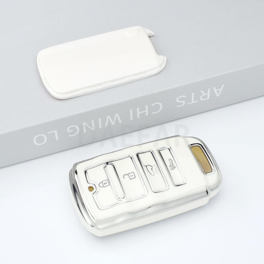 4 Buttons TPU Auto Shell Fob Cover Holder For KIA Cadenza K9 K7 K-04 Sorento K900 and New K7 Car Key Case Keychain Protector
