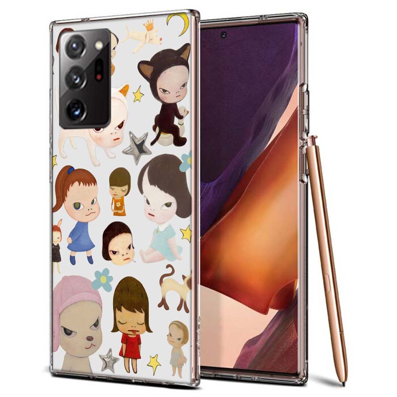 

Cute Nara Yoshitomo Art Phone Case for Samsung A55 A35 A25 A15 A07 A05S A16 A17 A26 A36 A37 A56 A57 Galaxy Note 20 10 A50S A71 A Samsung A26 5G