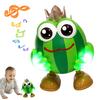 Electric Dancing Watermelon Toy with Light Music Cartoon Watermelon Recording Talking Toy Toddlers Boys Girls Interactive Fruit Musical