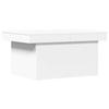 VidaXL Coffee Table White 100x55x40 Cm Engineered Wood, Side Table, Living Room Table, Accent Table, End Table, 840870