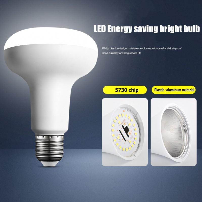 E27 E14 LED Spotlight Bulb R39 R50 R63 R80 Energy Saving Lamp 220V 6W 9W 12W 15W