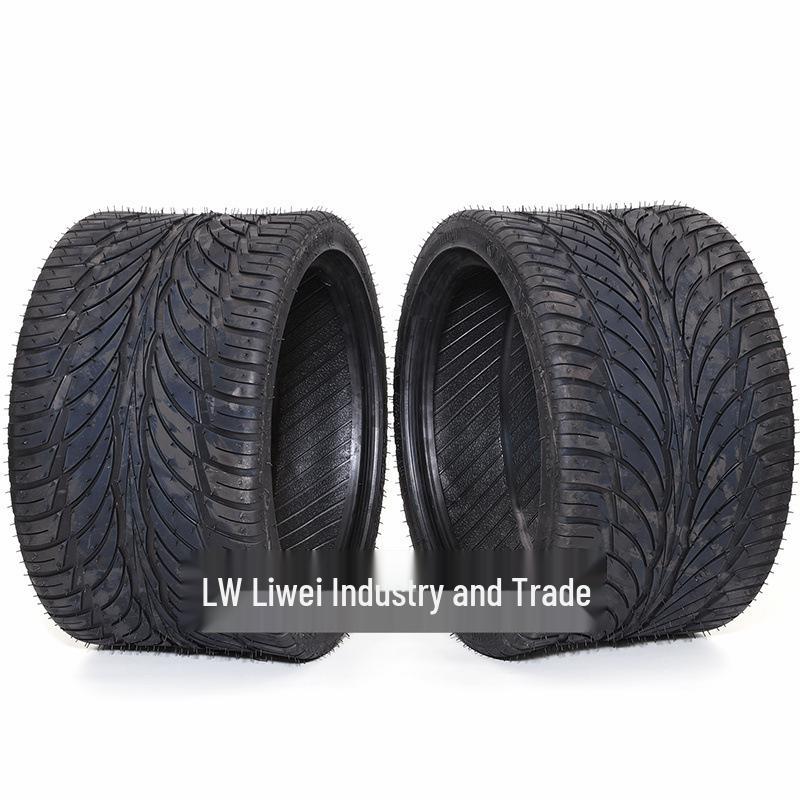 14-Inch Flat Vacuum Tire for ATV, Karting, or Reverse Tricycle (235/30-14)