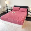 2025 Rabbit Velvet Bedsheet Bed Cover, Single Piece, Winter Thick Milk Coral Velvet Mattress Protective Cover, Dust-proof