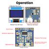 1kHz to 100MHz Frequency METER OLED Frequency Display High-Precision Frequency Counter FOR RF Measurement Ham radio transceiver