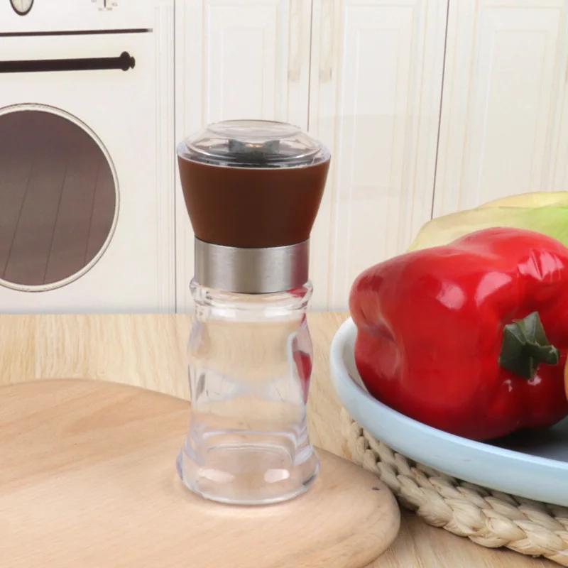 Hot New Handy Manual Mill Pepper And Salt Grinder Seasoning Peper Spice Grain Mills Porcelain Grinding Core Mill Kitchen Tools
