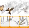 Stainless Steel Bird Repeller Pigeon Spikes Deterrent Wire Spikes Anti Bird Squirrel Cat Repellent for Balcony Roof Garden Fence