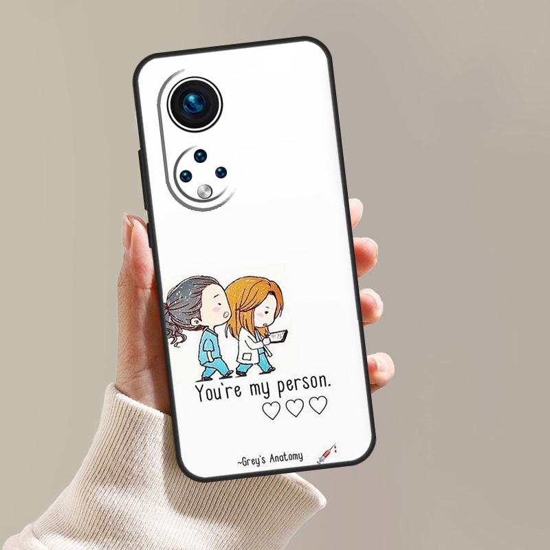 

Greys Anatomy You are my person Case For Honor 90 Lite 70 50 X9a X8a X7a X6a X7 X8 X9 9X 8X Magic 5 Pro Magic 5 Lite Cover Honor Magic5 Lite