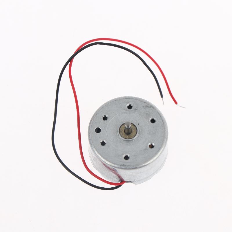 1/3/5 Stück R300C Mikromotor Hochgeschwindigkeits-Mini-Gleichstrommotor 1,5-6V mit Draht für kleinen Lüfter, DIY-Spielzeug, Elektronikprojekt