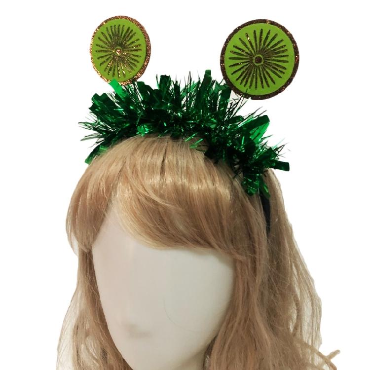 Hawaiianischer Kiwi-Haarreif für Poolparty, Strandparty, Stirnband, Haarschmuck