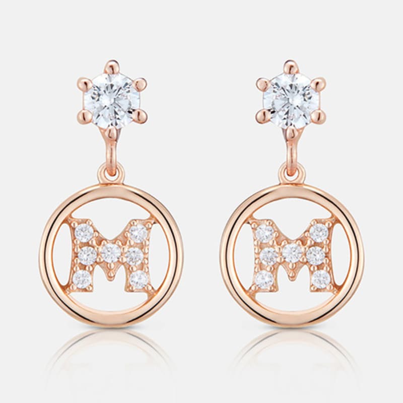 METROCITY JEWELRY Tuberare Rose Silver Earrings A201SE9005RPA