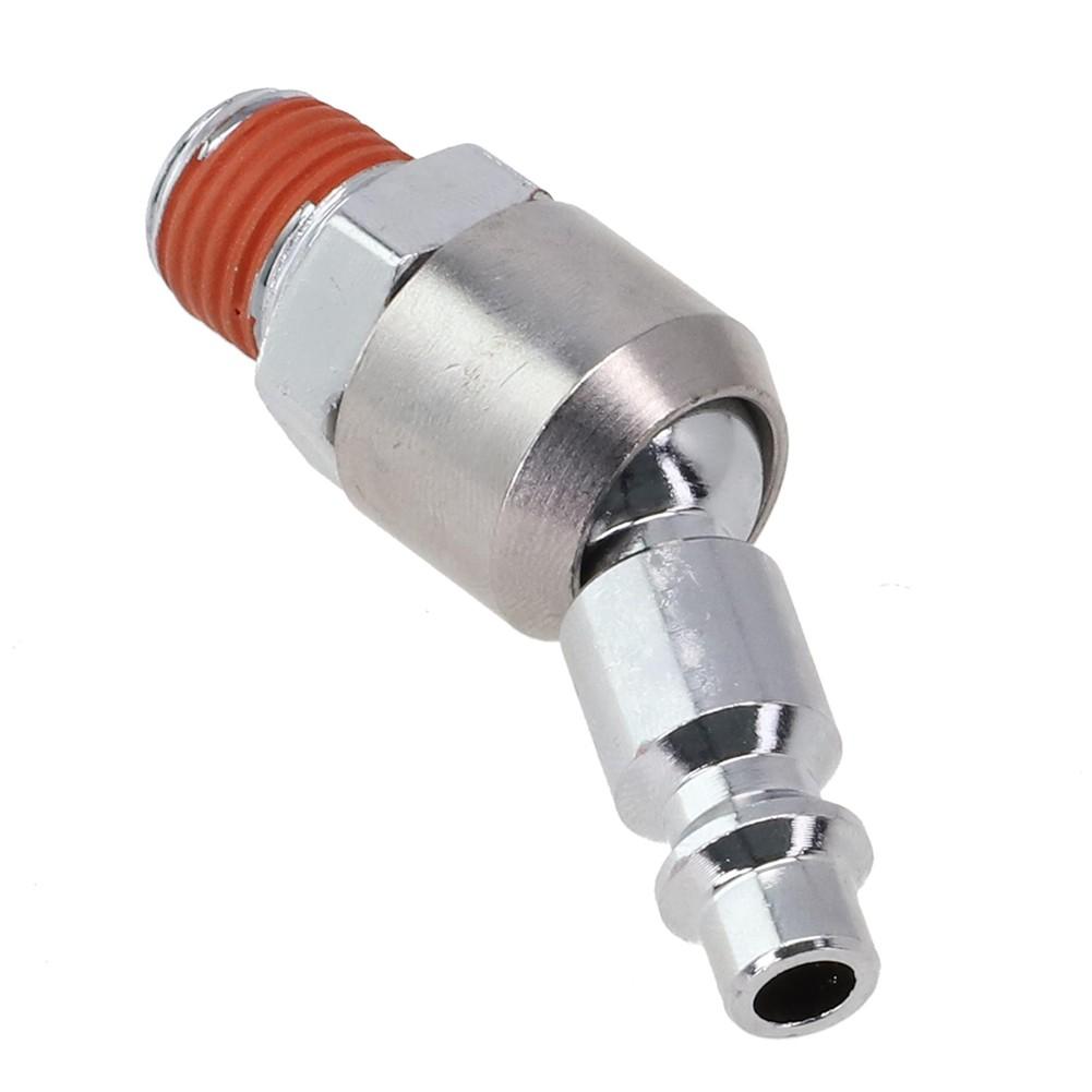 /4NPT US-Standard Pneumatischer Drehanschluss Vernickeltes Eisen