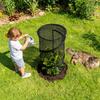 Popup Foldable Plant Mesh Cover Sturdy Reusable Plant Guard Cover With 4 Ground Stakes Garden Plant Protector Greenhouse