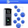 ZKTECO F7PLUS Fingerprint Access Control and Time Attendance System CN Plug (adapter Included)