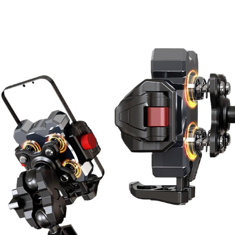 Motorcycle & Bicycle Anti-Shake Phone Mount for Delivery Riders
