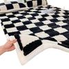 Thickened Coral Fleece Winter Mattress Pad for Dorms and Rentals