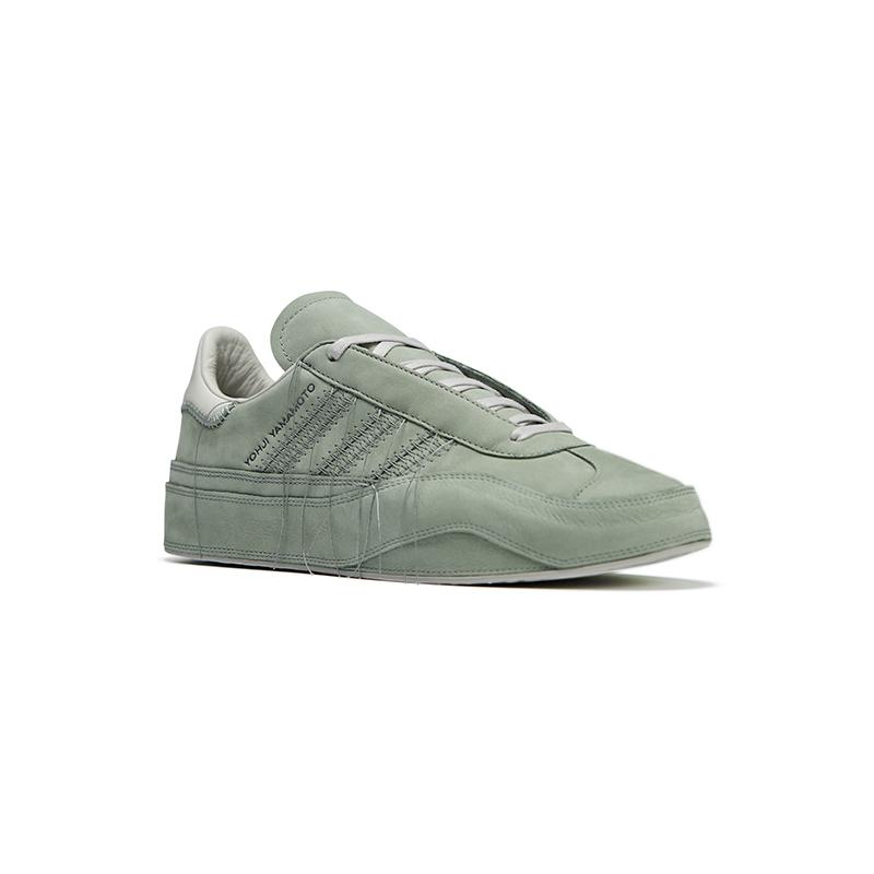 Adidas Y-3 Gazelle Silver Green Unisex Sneakers Off-White Light-Brown IG5309