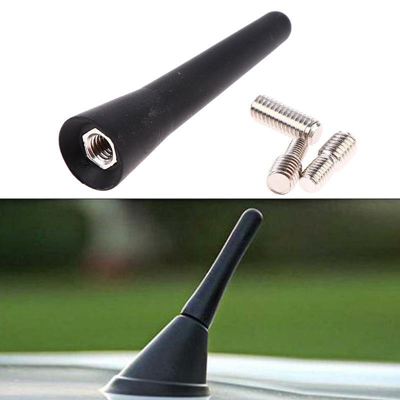 For FM/AM Inputs M4 M5 M6 2.5 " Car Antenna Radio Accessories Short Stubby Antenna Mast Radio Signal Aerial