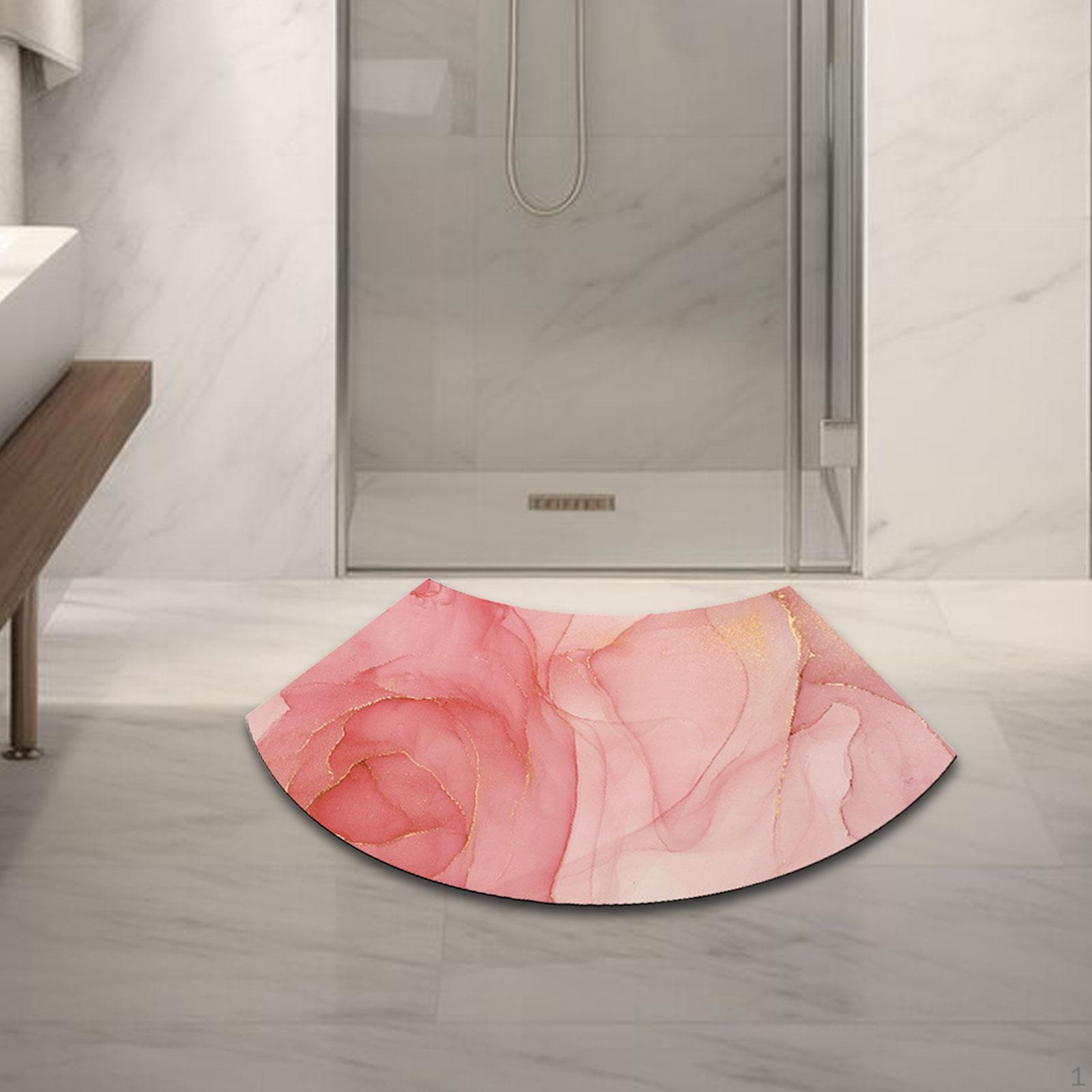 

Коврик для ванной комнаты, впитывающий воду коврик для душа и прачечной Pink