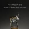 Small Beer Opener Keyring Mini Bottle Opener Keychain for Home Party Beer Lover