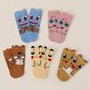5 Pairs Four Seasons Women's Fashion Cartoon Anime Pok é mon Versatile Sweet and Cute Pikachu Casual Outdoor Socks