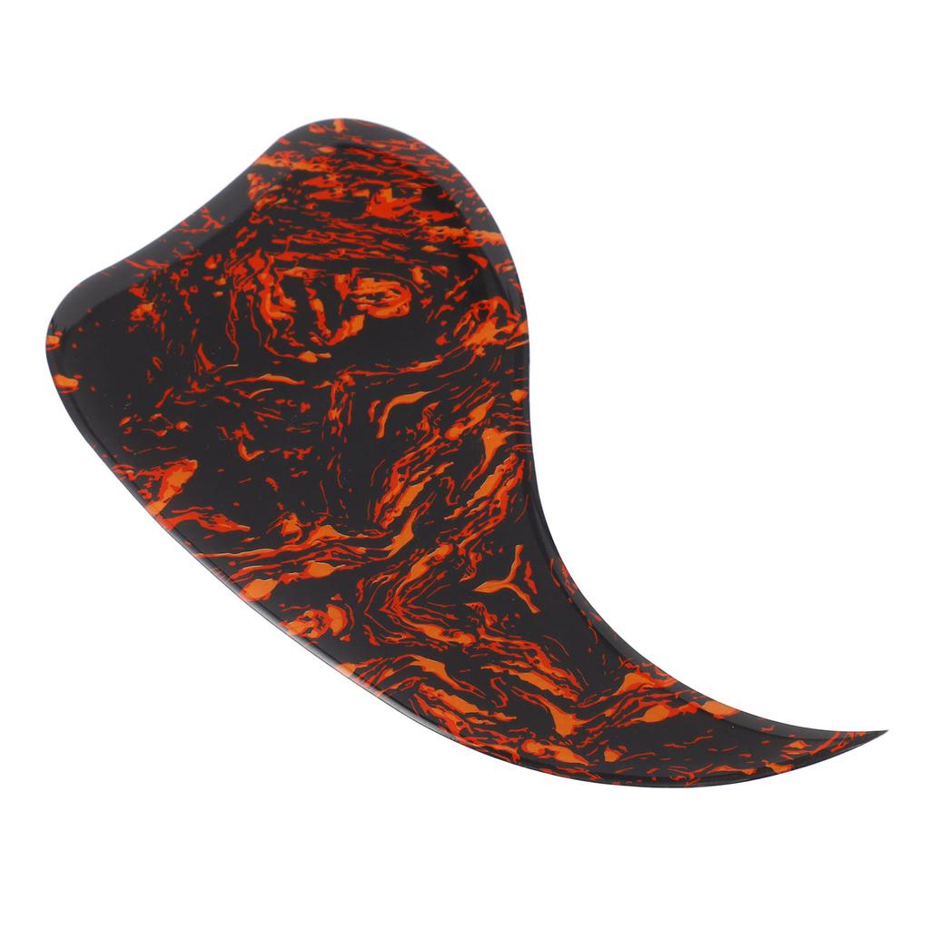 Guitar Pickguard Self Adhesive Comma Shaped PVC Decorative Acoustic Guitar Accessories for Guitarist