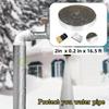 Pipe Insulation Tape, Self-Adhesive Aluminum Foil For Cold Water  In Winter