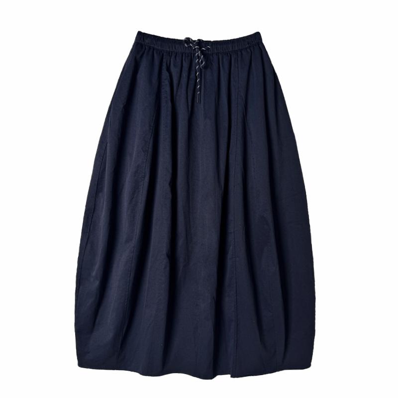 plus size High waist vintage summer casual loose long for woman skirts womens skirt