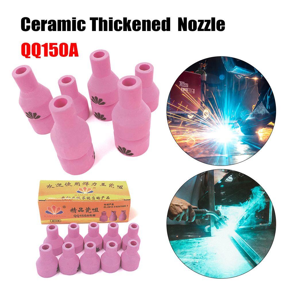 

10 шт. 30x6 мм 6x30 мм, детали инструментов, защитная насадка, керамическая насадка, фарфоровая насадка, аргонодуговая сварка TIG QQ150A