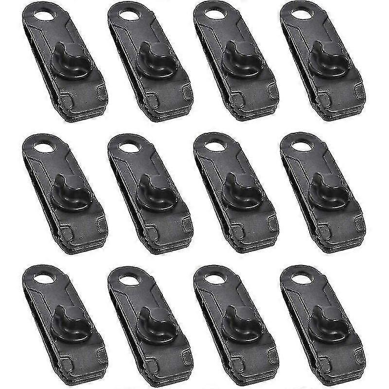 Tent Clip Tarp Clip Tent Clip With Grommet Clip For Tent Tarp Outdoor Camping, 12pc