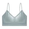 European & American Style Women's D Cup Spaghetti Strap Bandeau Bra - Strapless & Sporty