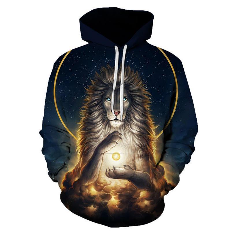 2023 New Love Boar Hunting 3D Print Men's Animals Oversized Hooded Sweatshirt Sweatshirt Unisex Street Casual Activewear