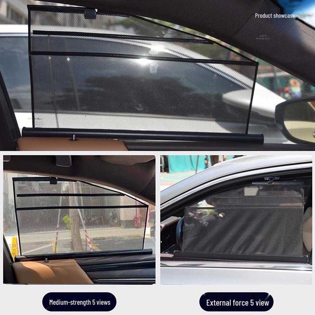 Driver's Seat Sunshade: Heat-Insulating Car Curtain for Privacy and Sun Protection