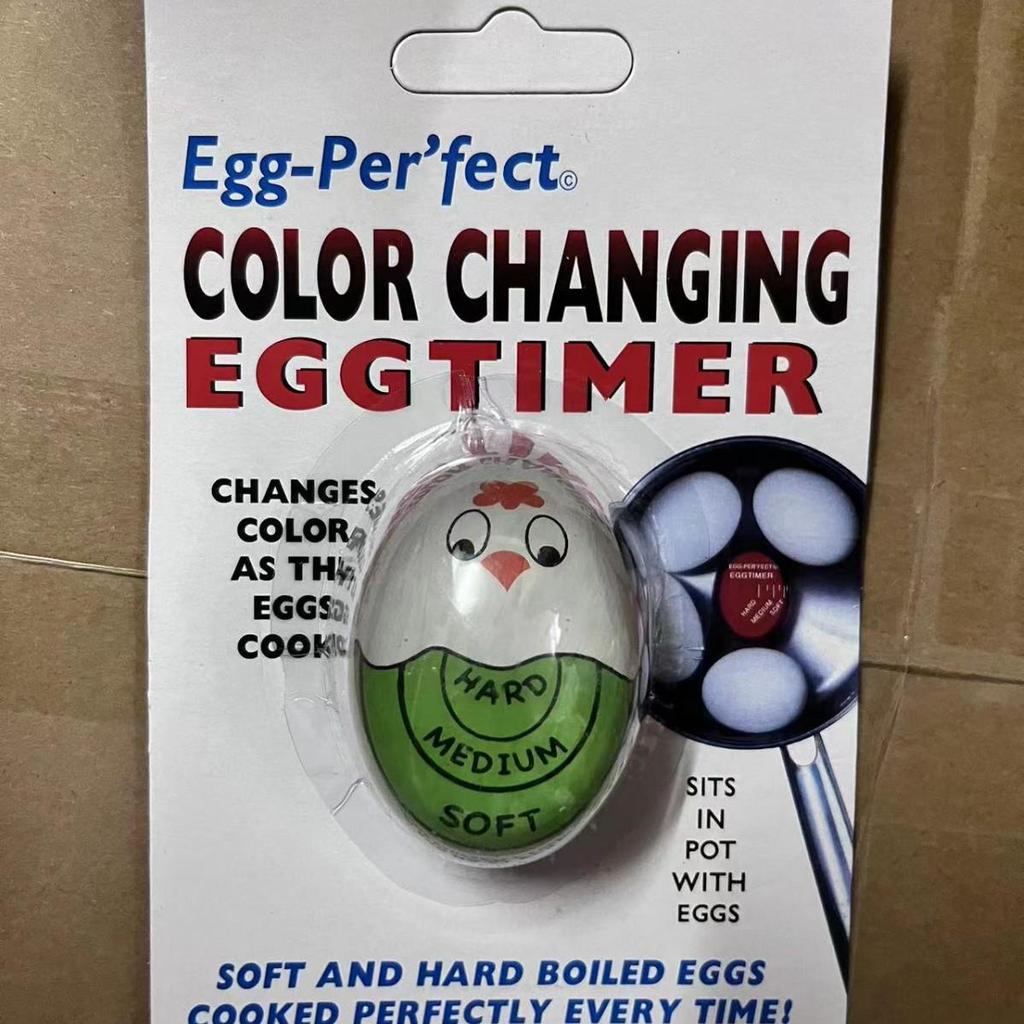 Mini Kitchen Egg Timer, Color-Changing for Egg Doneness, Multi-Color Available