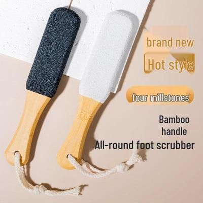 Pedicure Foot Scrubber: Callus Remover, Heel Scraper, Natural Pumice Stone, Foot File.