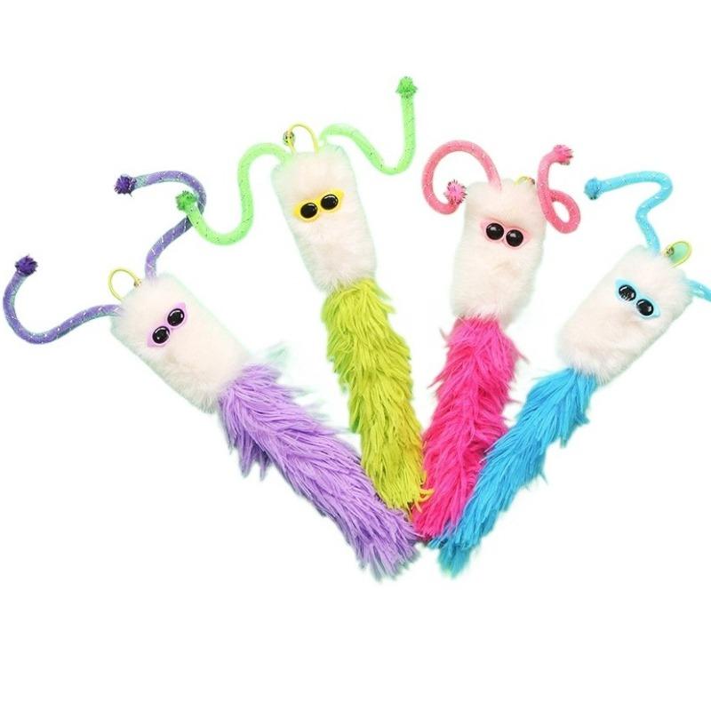 Cat Toys Funny Catnip Plush Doll Interactive Pet Toys Teeth Grinding Catnip Toy Kitten Chewing Sound Bite-resistant Pet Toy