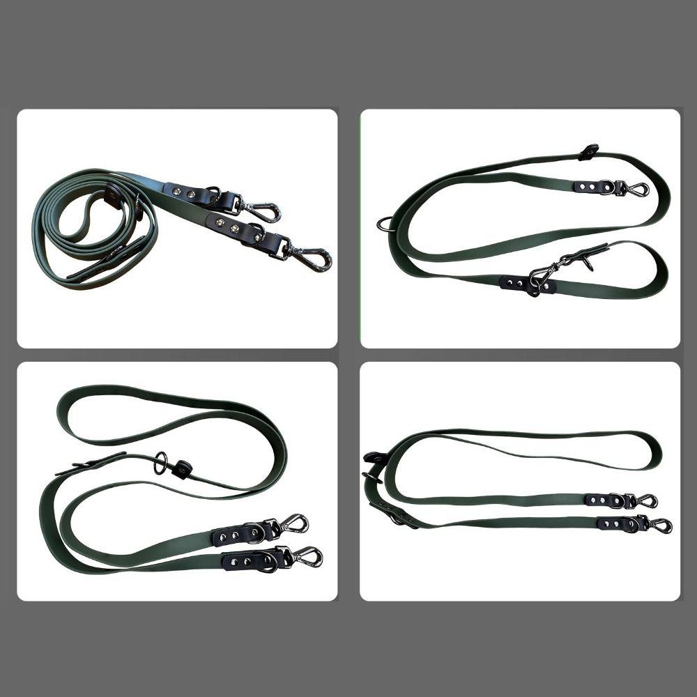2.2M Dog Leash 2 Hooks Pet Traction Rope Wear-resistant Pet Double-ended Leash  For Dogs