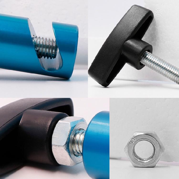 Car Truck Aluminum Lift Support Clamp Hood Holder Rod Strut Support Clamp Tool