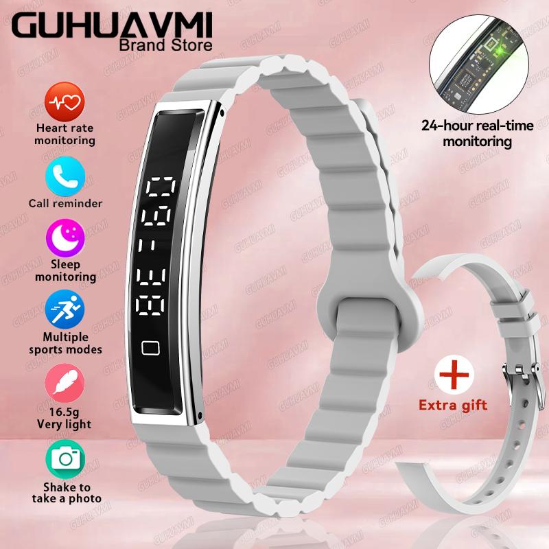 New Woman Health Smart Band Fitness Tracker with Heart Rate Blood Oxygen Sleep Monitor IP68 Waterproof Pedometer Watch for Women
