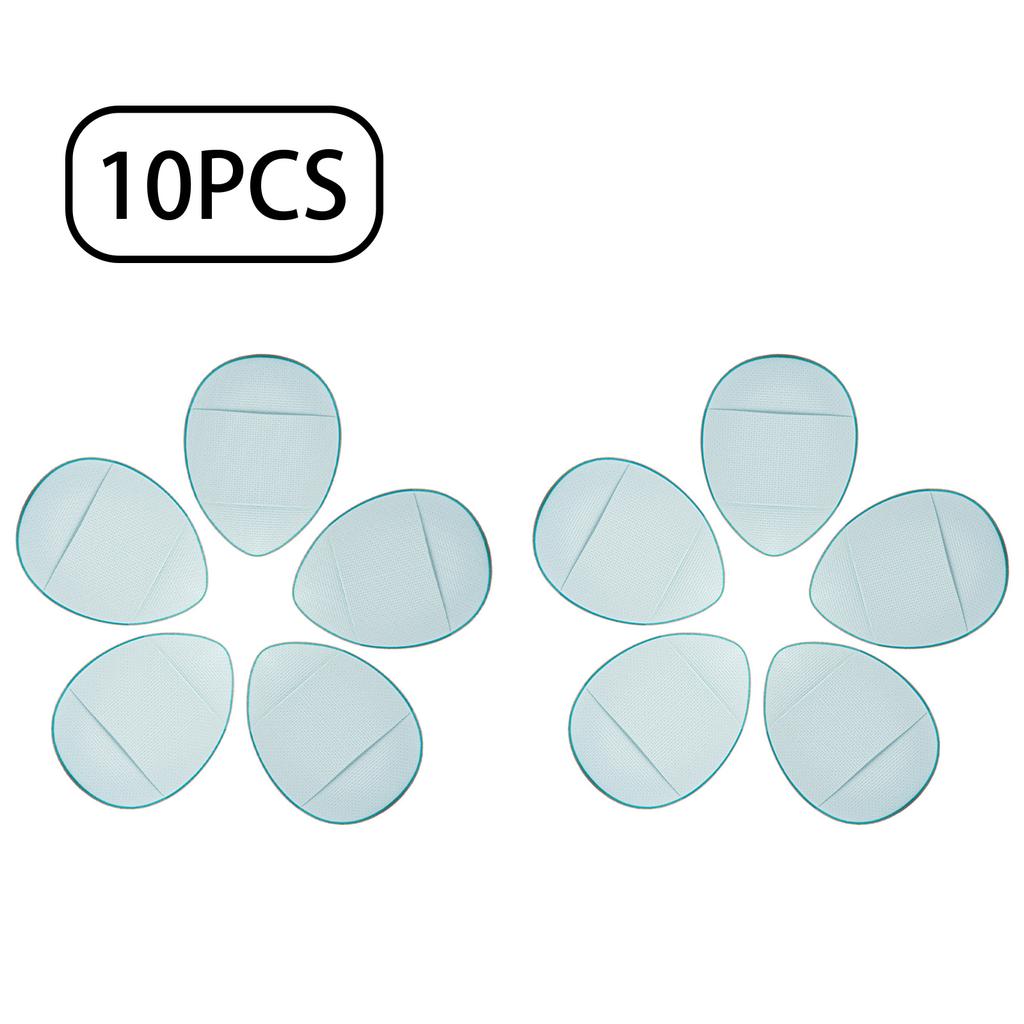 10er-Pack Mini Weiche Make-up Blender Schwämmchen, Foundation & Concealer Beauty Tools, Präzises Verblenden für Lidschatten und Flüssigkosmetik