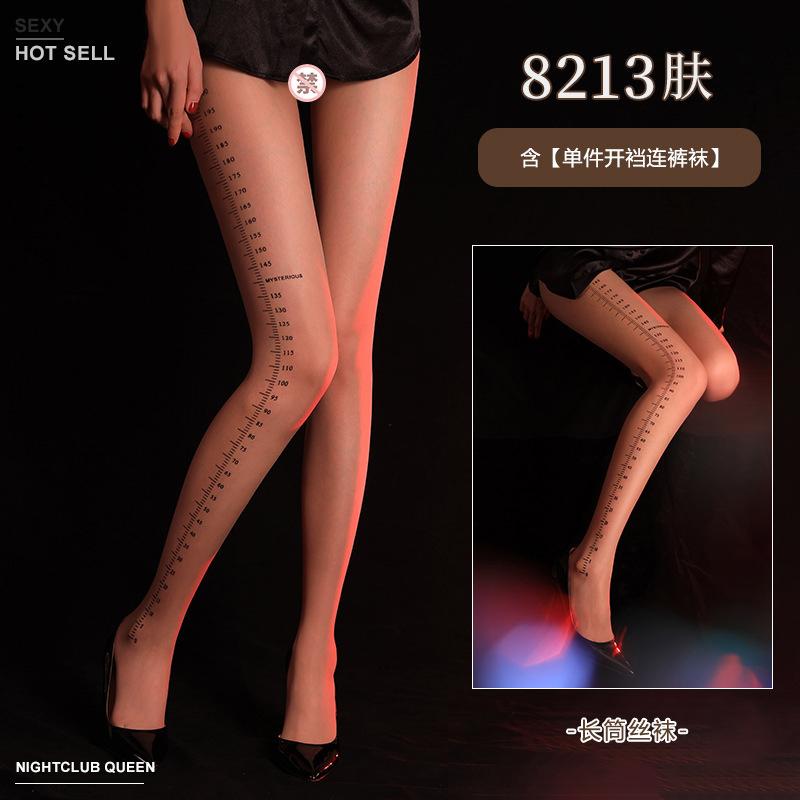 

Matt Vintage Patterned Tattoo Pantyhose Stockings Club Party Nylon Sexy Dance Socks Fashion Silk Scale Printed Black Tights One Size