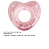 Love Heart Kids Swimming Ring with Handle Summer Baby Inflatable Swim Ring Thickened PVC Pool Float Tube Ring Toy