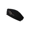Womens Vintage Summer Face Slimming Artist Beret Lightweight Designer Black